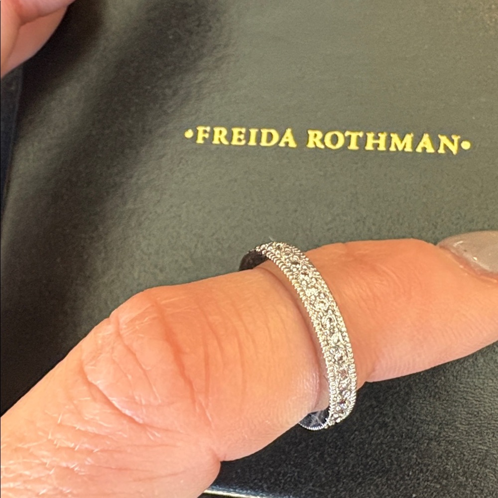 Frida Rothman Eternity Stacking Ring - Picture 14 of 16